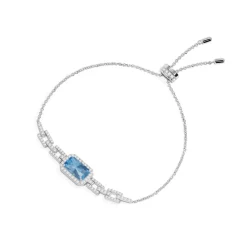 APM Monaco Bracelet Chaine Ajustable Pave Bleu Lagon^ Bracelets