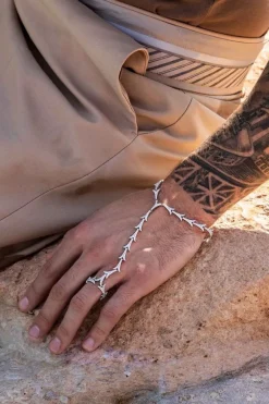 APM Monaco Bracelet De Main Avec Bague Dragon^ Bracelets