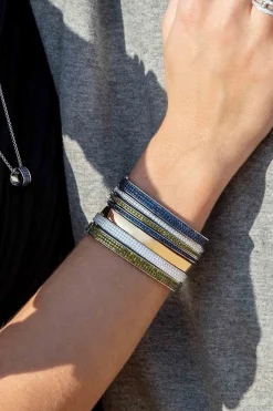 APM Monaco Bracelet Jonc Bleu^ Bracelets