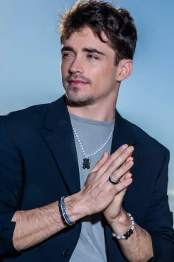APM Monaco Bracelet Jonc Bold Pave Noir^ Bracelets
