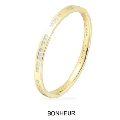 APM Monaco Bracelet Jonc Code Morse Bonheur^ Bracelets