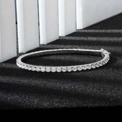 APM Monaco Bracelet Jonc Pave - Argent^ Bracelets