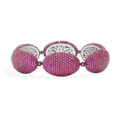 APM Monaco Bracelet Ovale Fuchsia^ Bracelets