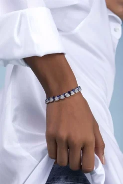 APM Monaco Bracelet Triangle Blanc Et Bleu^ Bracelets
