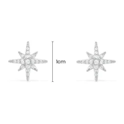 APM Monaco Clous D'Oreilles Meteorites - Argent^ Boucles D'Oreilles