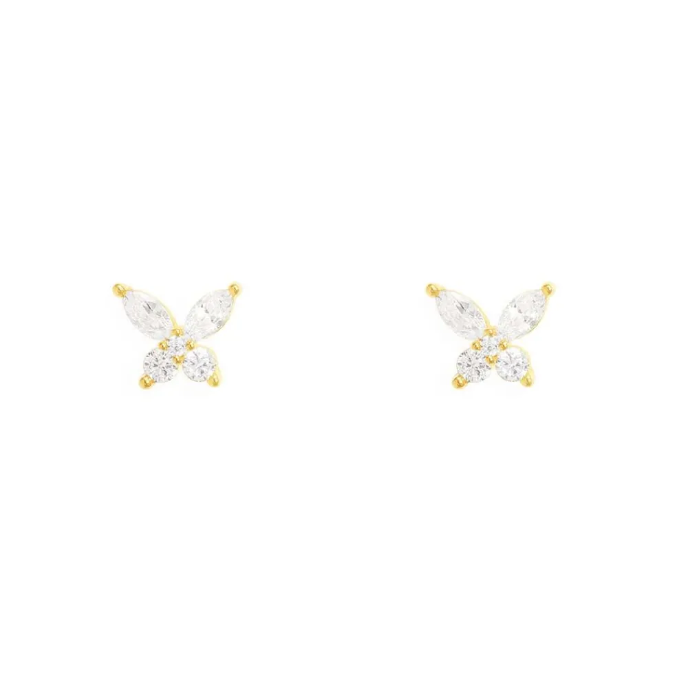 APM Monaco Clous D'Oreilles Papillon^ Boucles D'Oreilles