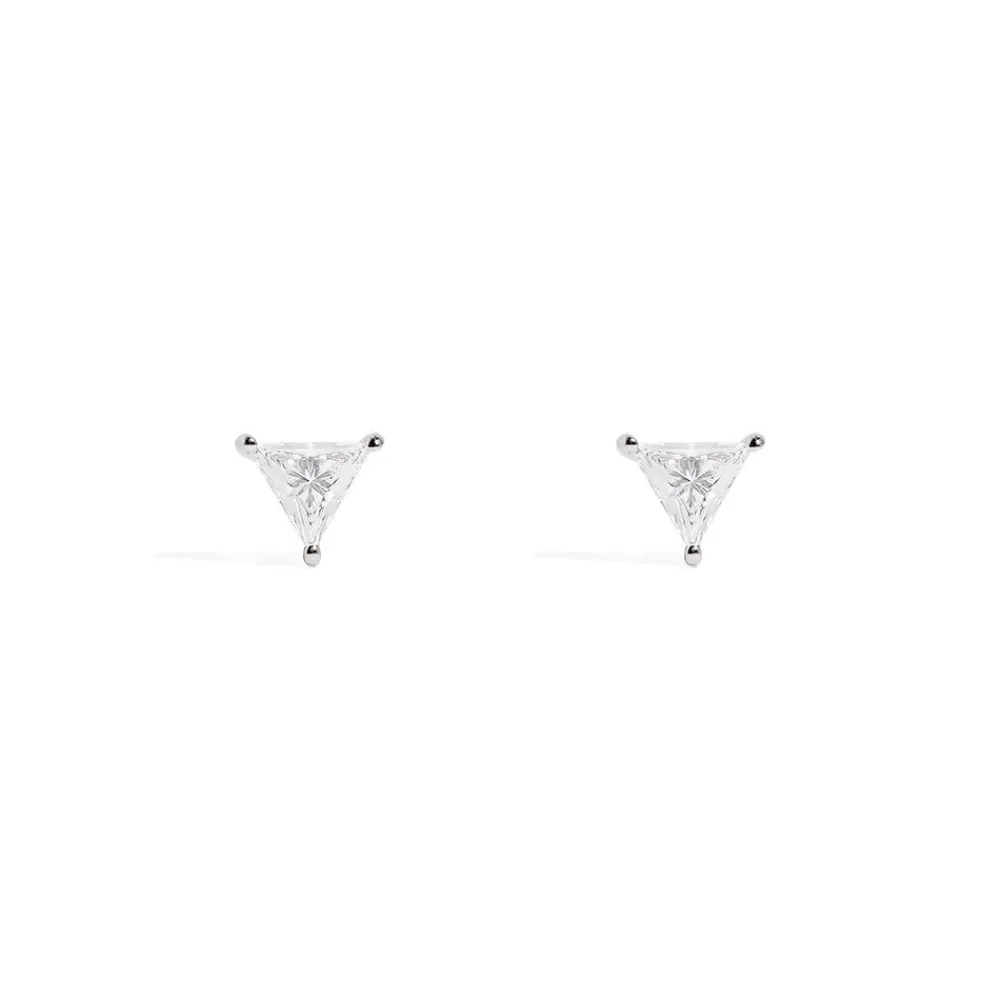 APM Monaco Clous D'Oreilles Triangle Eclat^ Boucles D'Oreilles