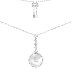 APM Monaco Collier Ajustable Alphabet-A Eternelle - Argent^ Colliers