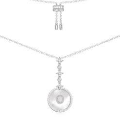 APM Monaco Collier Ajustable Alphabet-A Eternelle - Argent^ Colliers