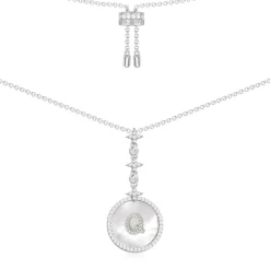 APM Monaco Collier Ajustable Alphabet-A Eternelle - Argent^ Colliers