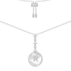 APM Monaco Collier Ajustable Alphabet-A Eternelle - Argent^ Colliers