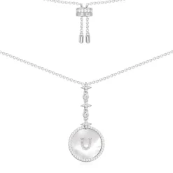 APM Monaco Collier Ajustable Alphabet-A Eternelle - Argent^ Colliers