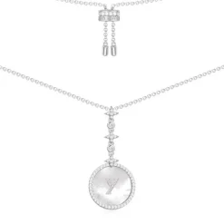 APM Monaco Collier Ajustable Alphabet-A Eternelle - Argent^ Colliers