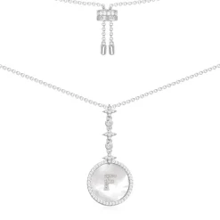 APM Monaco Collier Ajustable Alphabet-A Eternelle - Argent^ Colliers