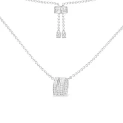 APM Monaco Collier Ajustable Avec Pendentif Anneau^ Colliers