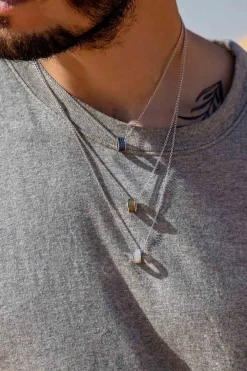 APM Monaco Collier Ajustable Avec Pendentif Anneau Kaki^ Colliers