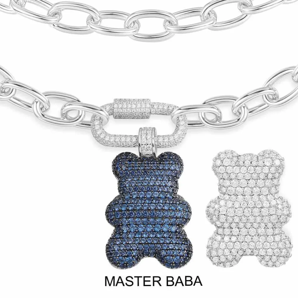 APM Monaco Collier Ajustable Chaine Yummy Bear Master Baba^ Colliers