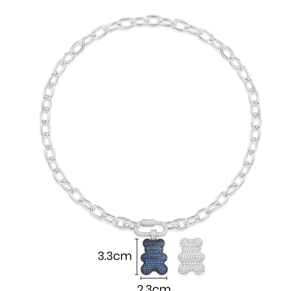 APM Monaco Collier Ajustable Chaine Yummy Bear Master Baba^ Colliers