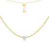APM Monaco Collier Ajustable Coeur^ Colliers