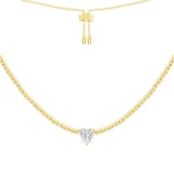 APM Monaco Collier Ajustable Coeur^ Colliers