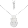 APM Monaco Collier Ajustable Demi-Lune Avec Nacre^ Colliers