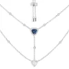 APM Monaco Collier Ajustable Double Chaine Triangle^ Colliers