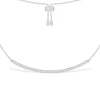 APM Monaco Collier Ajustable Fin Pave^ Colliers