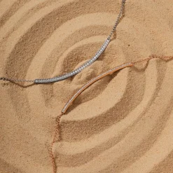 APM Monaco Collier Ajustable Fin Pave^ Colliers
