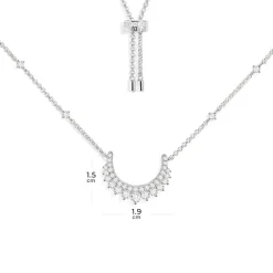 APM Monaco Collier Ajustable Lune^ Colliers