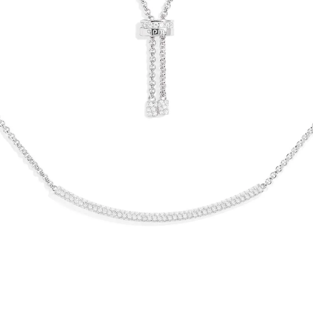 APM Monaco Collier Ajustable Pave^ Colliers