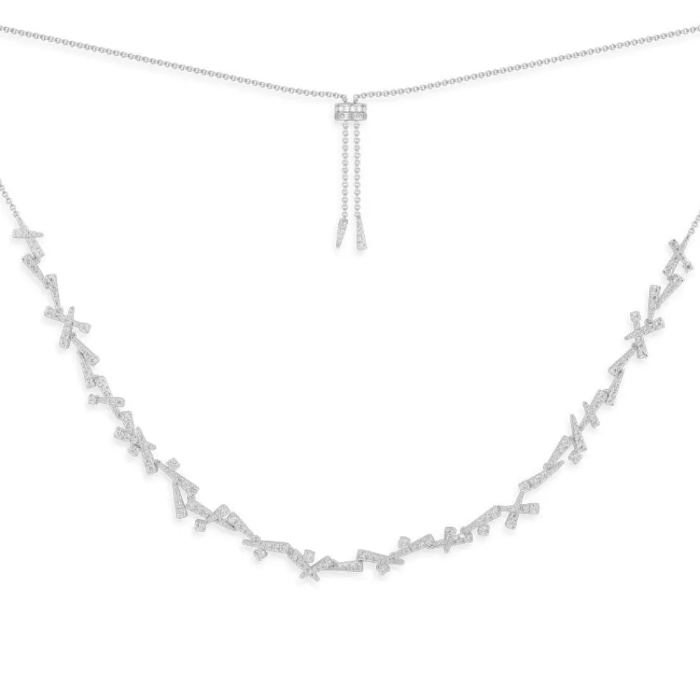 APM Monaco Collier Ajustable Pendentif Festival - Argent^ Colliers