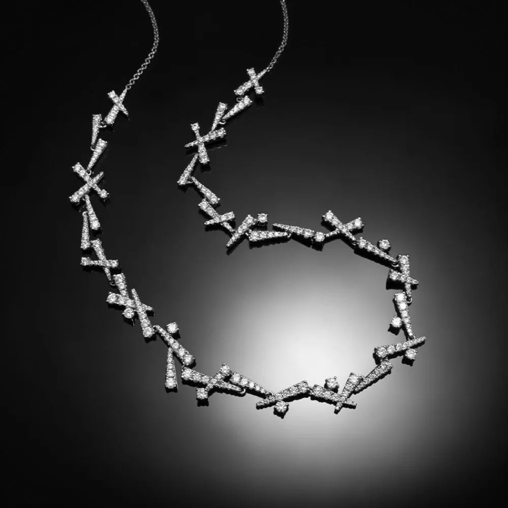 APM Monaco Collier Ajustable Pendentif Festival - Argent^ Colliers