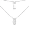 APM Monaco Collier Ajustable Poire - Argent^ Colliers