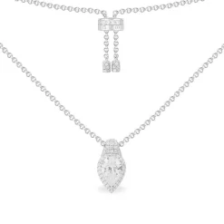 APM Monaco Collier Ajustable Poire - Argent^ Colliers