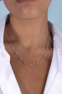 APM Monaco Collier Ajustable Triangle Eclat^ Colliers