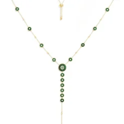 APM Monaco Collier Ajustable Y Malachite^ Colliers