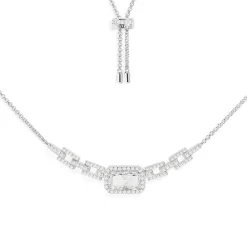 APM Monaco Collier Chaine Ajustable Pave^ Colliers