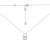 APM Monaco Collier Mini Cadenas Serti - Argent^ Colliers