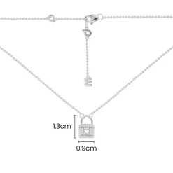 APM Monaco Collier Mini Cadenas Serti - Argent^ Colliers