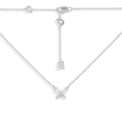APM Monaco Collier Papillon - Argent^ Colliers