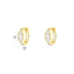 APM Monaco Creoles Eclat^ Boucles D'Oreilles