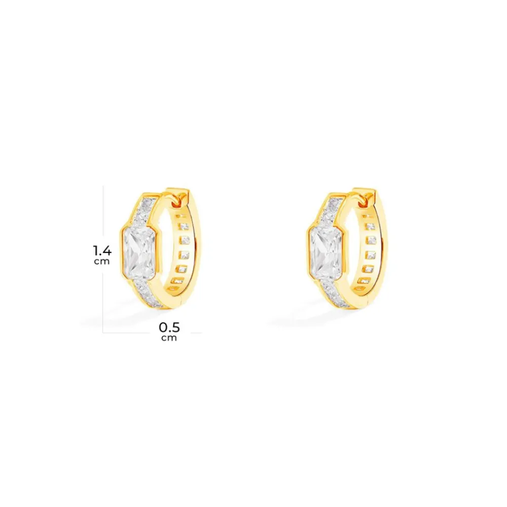 APM Monaco Creoles Eclat^ Boucles D'Oreilles
