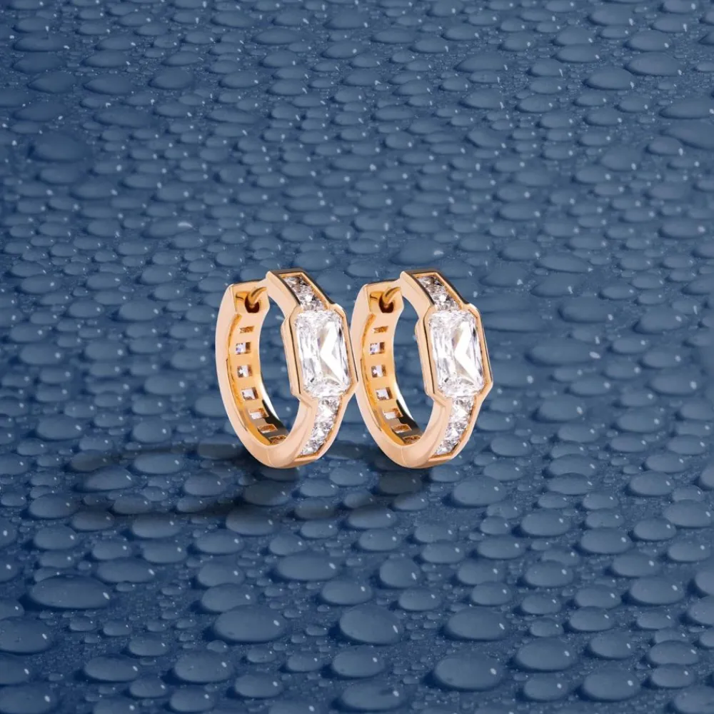 APM Monaco Creoles Eclat^ Boucles D'Oreilles