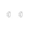 APM Monaco Creoles Eclat Pave^ Boucles D'Oreilles