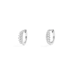 APM Monaco Creoles Lune^ Boucles D'Oreilles