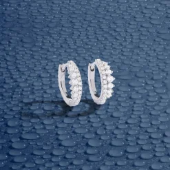 APM Monaco Creoles Lune^ Boucles D'Oreilles