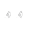 APM Monaco Creoles Triangle Pave^ Boucles D'Oreilles