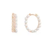 APM Monaco Creoles Up And Down Avec Perles^ Boucles D'Oreilles