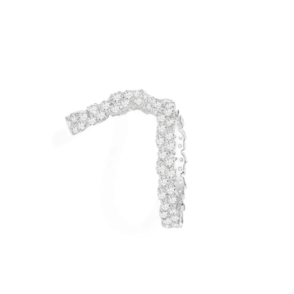 APM Monaco Ear Cuff Double Anneau^ Boucles D'Oreilles