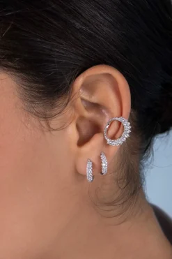 APM Monaco Ear Cuff Lune^ Boucles D'Oreilles